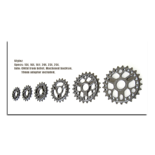 QUAMEN BMX スプロケット 25T Quamen Stylez Sprocket - Americancycle.com & Acebmx.com